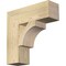 Ekena Millwork Westlake Block Rough Sawn Bracket, Douglas Fir, 6"W x 20"D x 20"H BKT06X20X20WTL05RDF - alternate 1